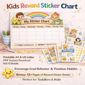 Home 21 Kids Chore Chart